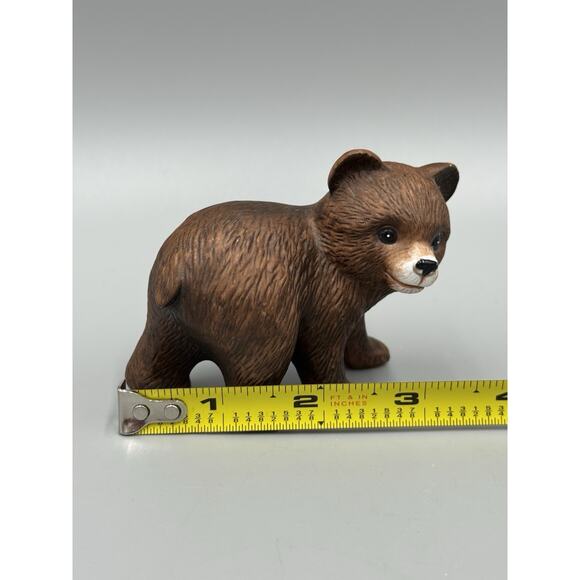 Vintage Homco Home Interiors #1414 Set of 3 Brown Bear Cubs Figurines - Picture 9 of 14